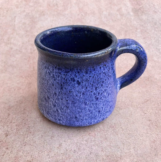 Navy Blue Stoneware Cups