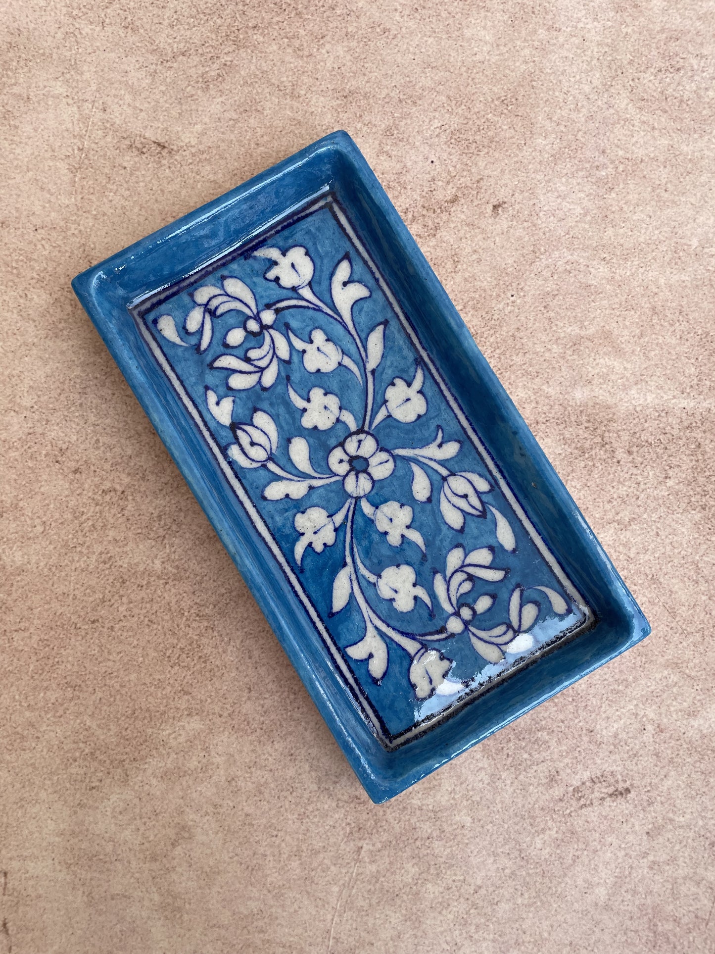 Blue Pottery Mini Platter