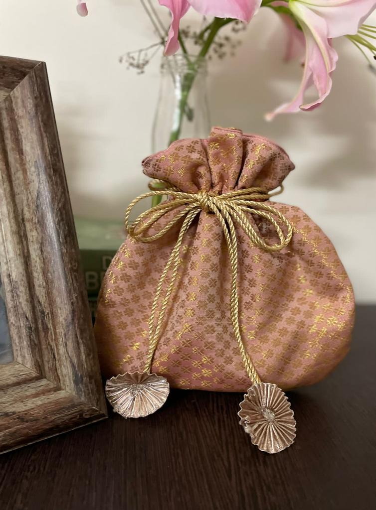 Drawstring Potli Bag | Return Gifts | Thamboolam Bag