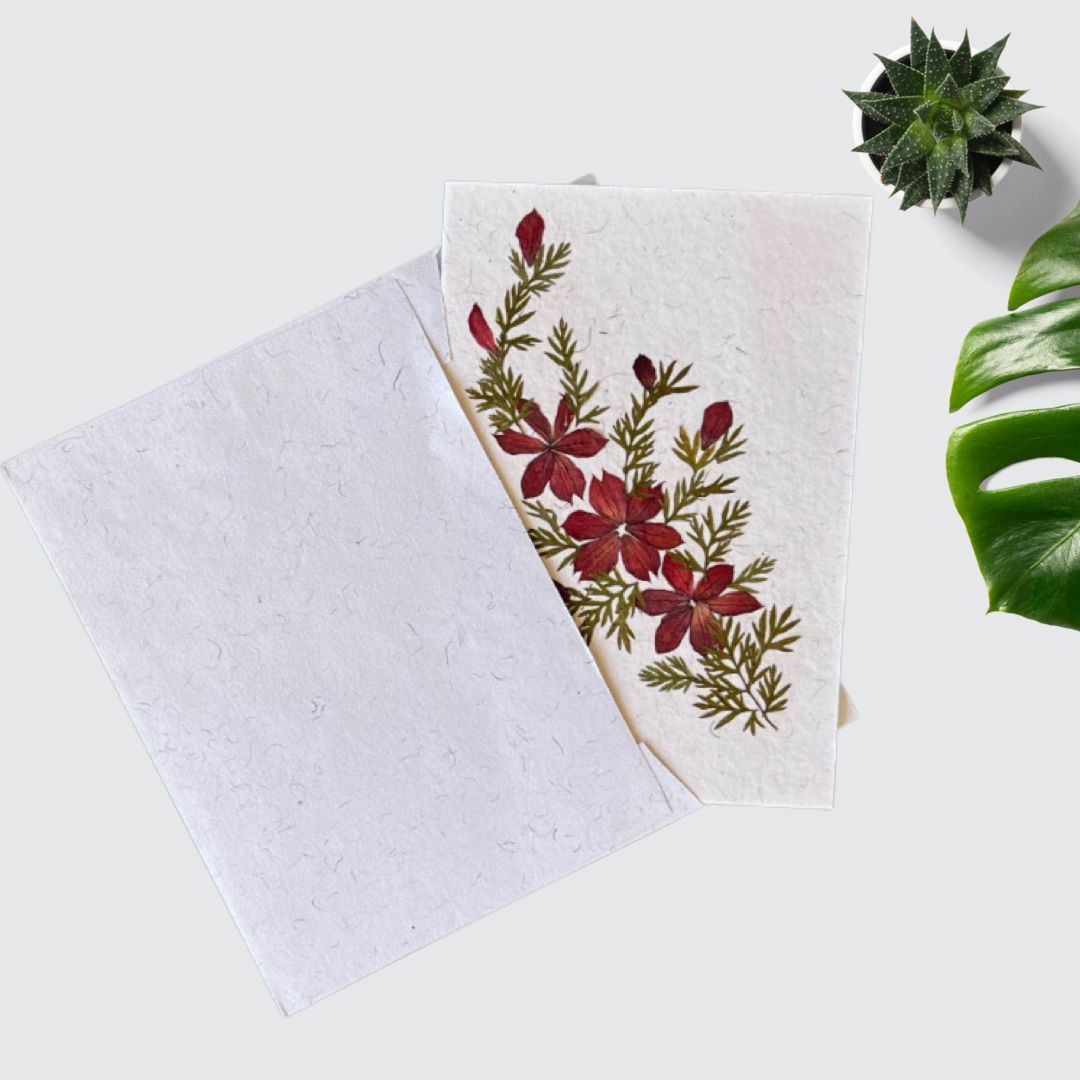 Flower Pressed Card