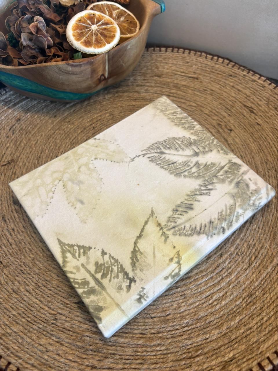 Eco-printed Notebook
