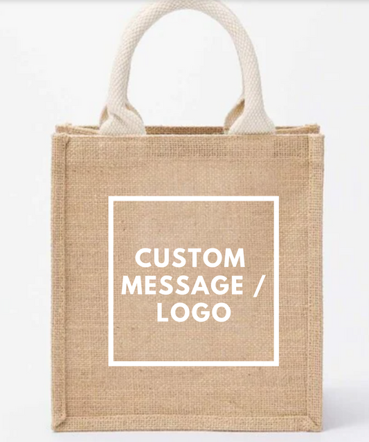 Printed Custom Jute Bag ( Min. 50 pieces )