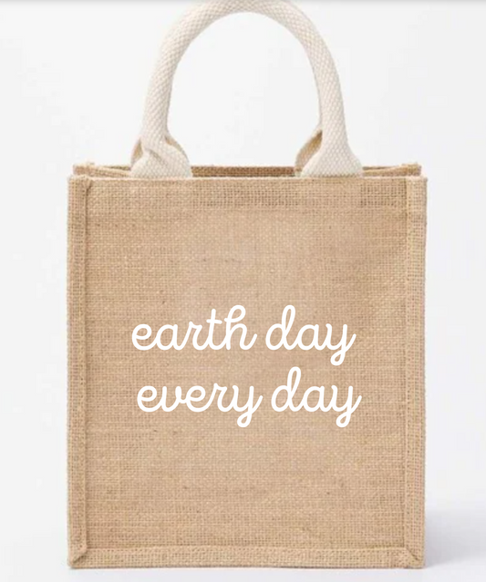 Earthy Day Jute Bag ( Min. 50 pieces )