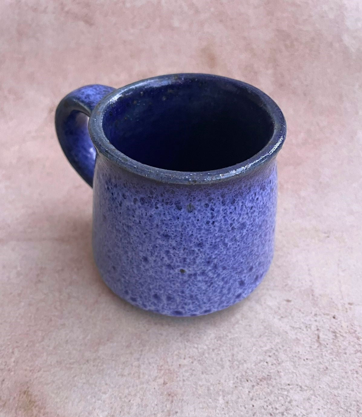 Navy Blue Stoneware Cups