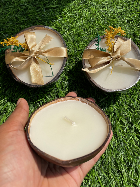 Coconut Vanilla Soy Wax Candle