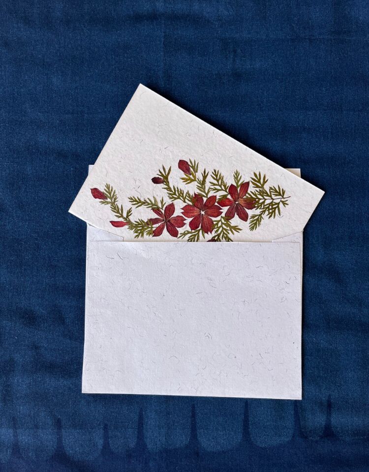 Flower Pressed Card