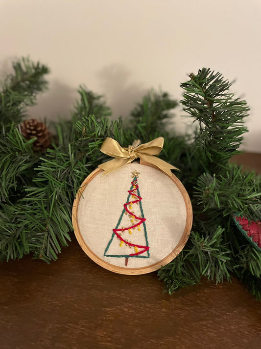 Christmas Tree Hoop