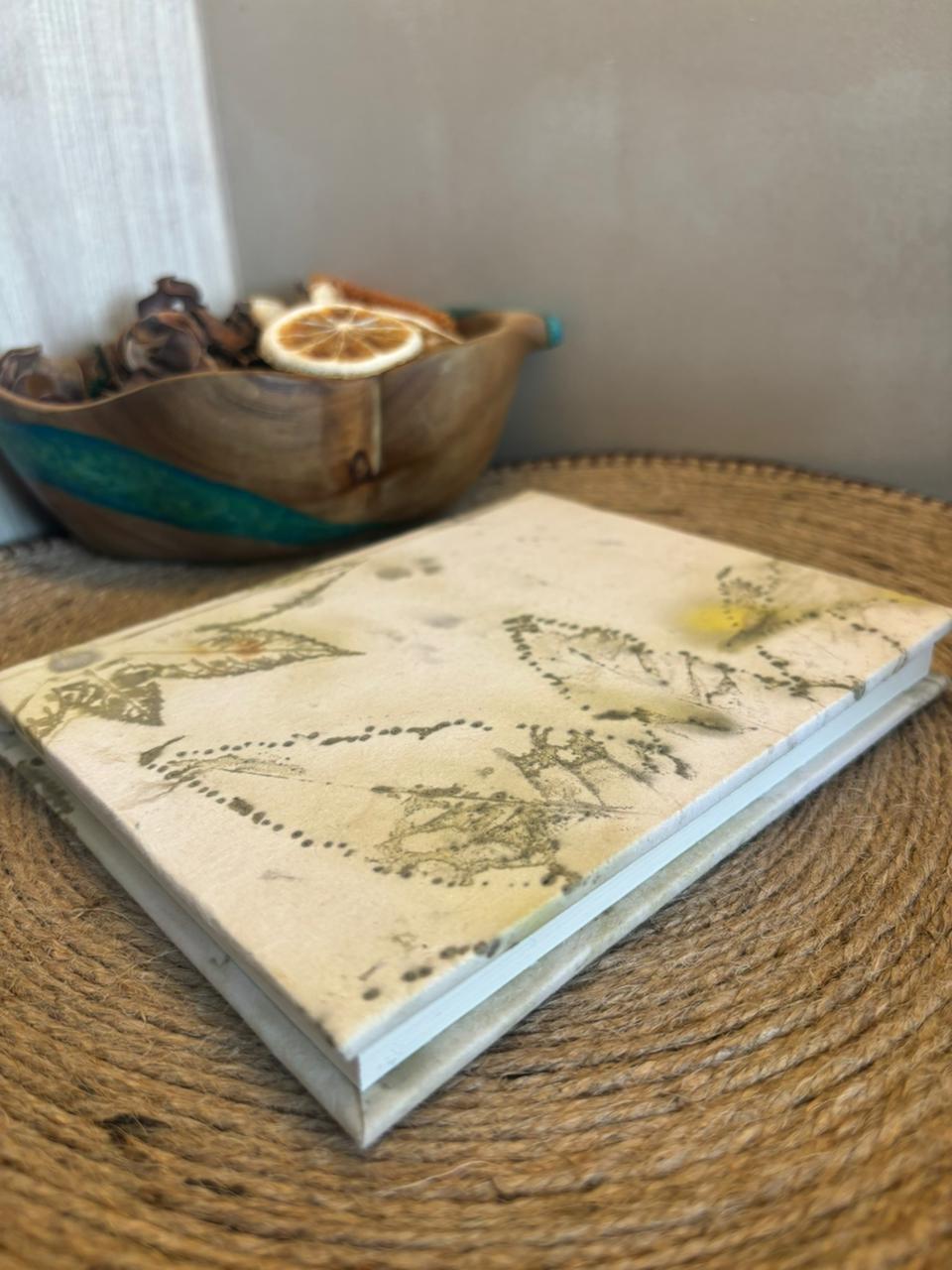 Eco-printed Notebook